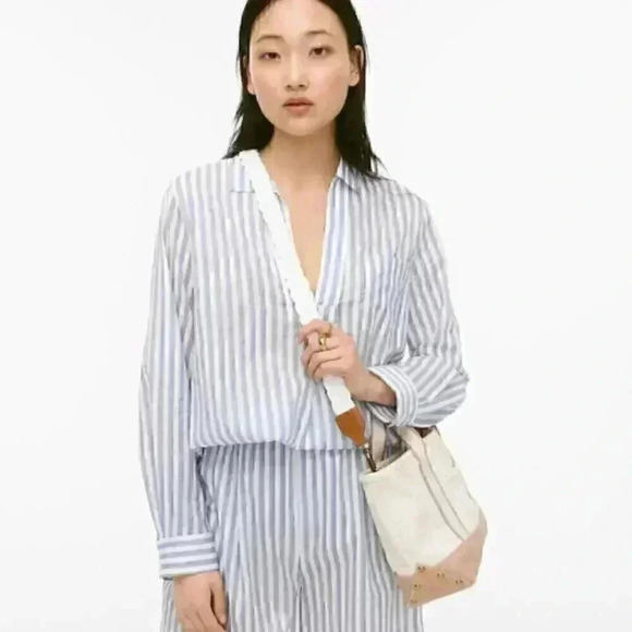 NWT J. Crew Nautical Braided-Rope Bag Strap - Picture 2 of 3